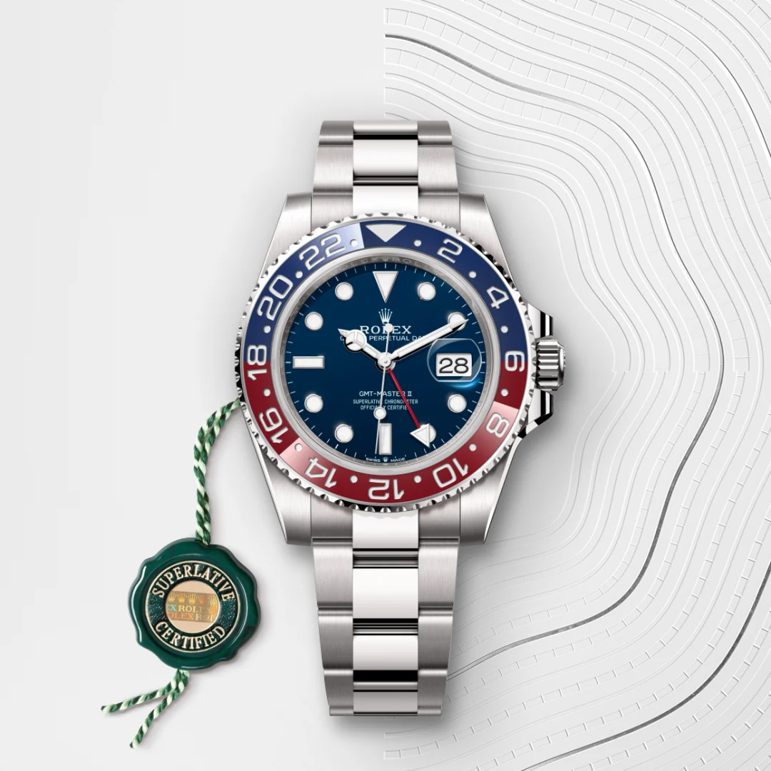 Rolex GMT-Master II腕錶18K白色黃金款，M126719BLRO-0003 - 永新鐘錶