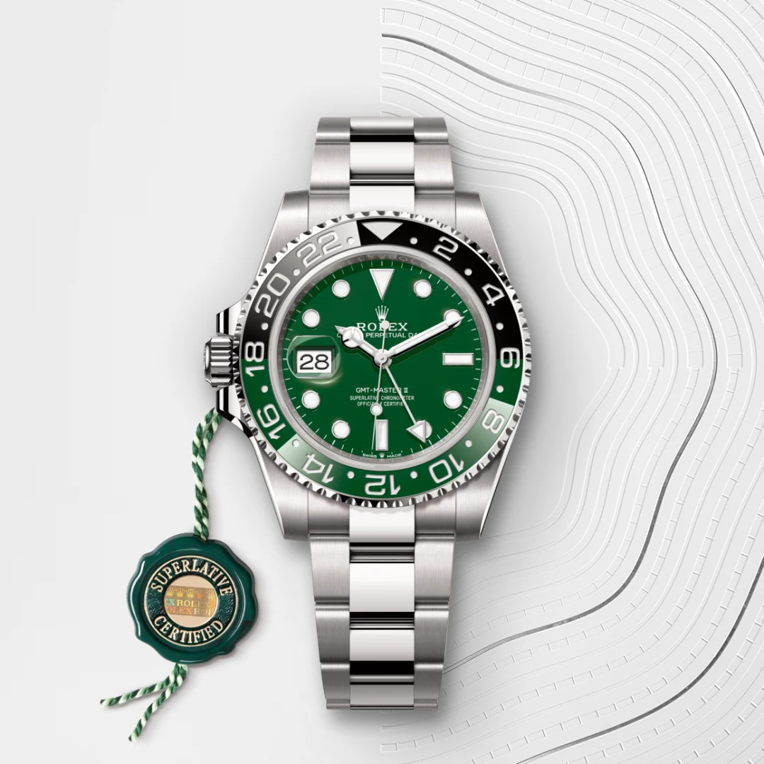 Rolex GMT-Master II腕錶18K白色黃金款,M126729VTNR-0001 - 永新鐘錶