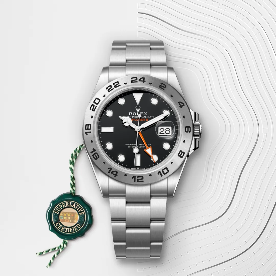 Rolex Explorer II腕錶蠔式鋼款,M226570-0002 - 永新鐘錶