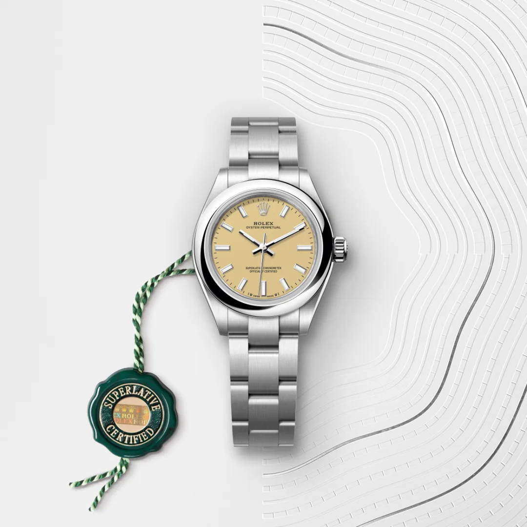 Rolex Oyster Perpetual 28腕錶蠔式鋼款，M276200-0007 - 永新鐘錶