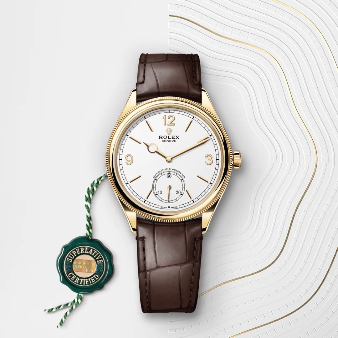 Rolex 1908腕錶18K黃金款，M52508-0006 - 永新鐘錶