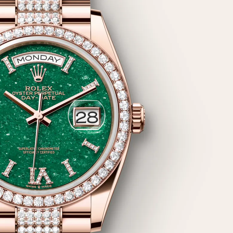 Rolex Day-Date 36腕錶18K永恒玫瑰金款,M128345RBR-0069 - 永新鐘錶