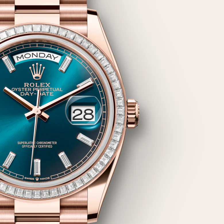 Rolex Day-Date 36腕錶18K永恒玫瑰金款，M128395TBR-0032 - 永新鐘錶