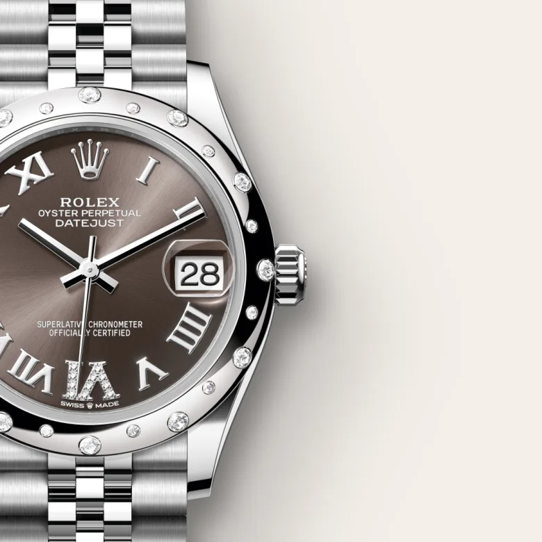 Rolex Datejust 31腕錶白色黃金鋼(蠔式鋼與白色黃金的組合)款,M278344RBR-0030 - 永新鐘錶