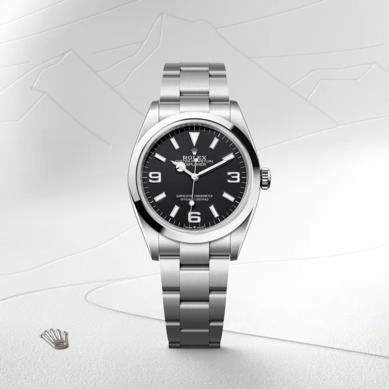 Rolex Explorer 36腕錶蠔式鋼款，M124270-0001 - 永新鐘錶