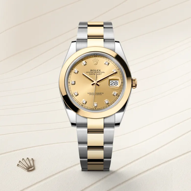 Rolex Datejust 41腕錶黃金鋼（蠔式鋼與黃金的組合）款，M126303-0011 - 永新鐘錶