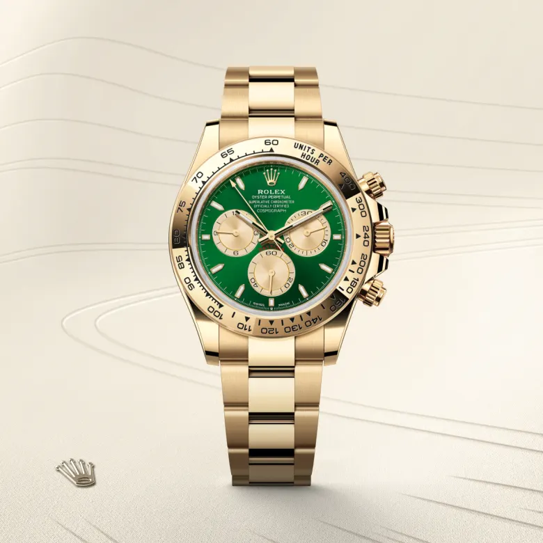 Rolex Cosmograph Daytona腕錶18K黃金款,M126508-0008 - 永新鐘錶