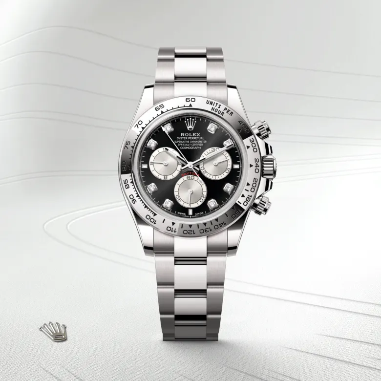 Rolex Cosmograph Daytona腕錶18K白色黃金款，M126509-0002 - 永新鐘錶