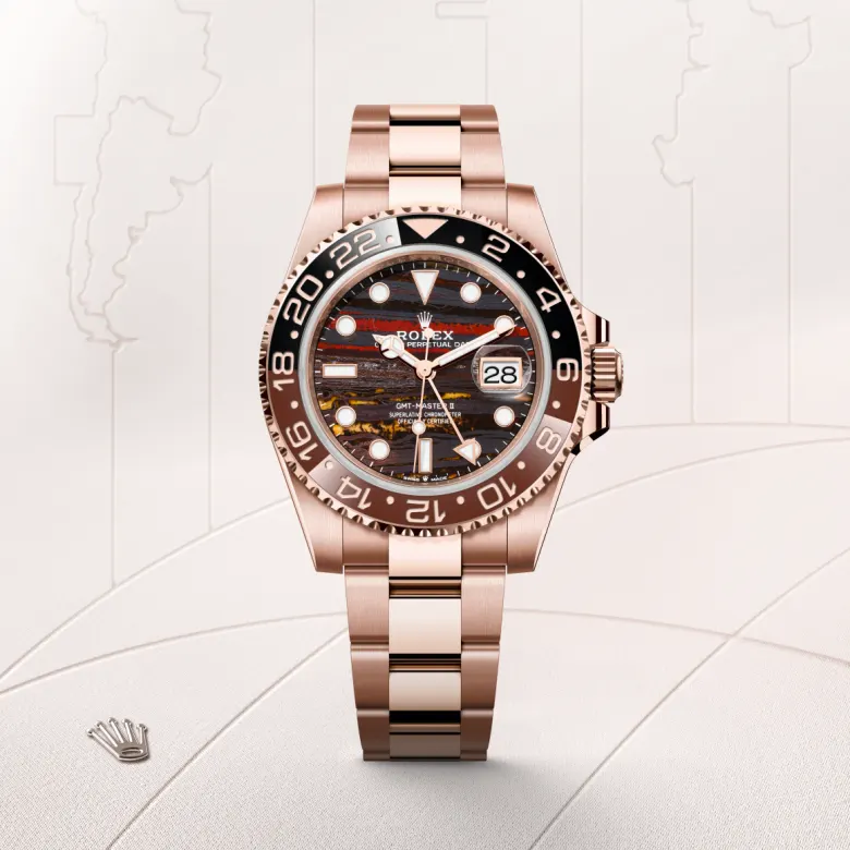 Rolex GMT-Master II腕錶18K永恒玫瑰金款,M126715CHNR-0002 - 永新鐘錶