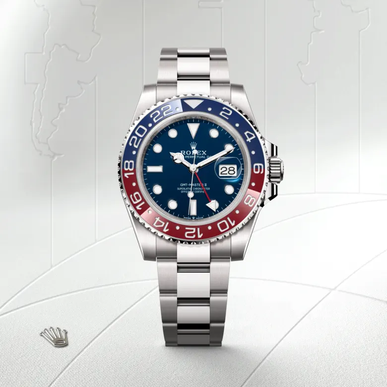 Rolex GMT-Master II腕錶18K白色黃金款，M126719BLRO-0003 - 永新鐘錶