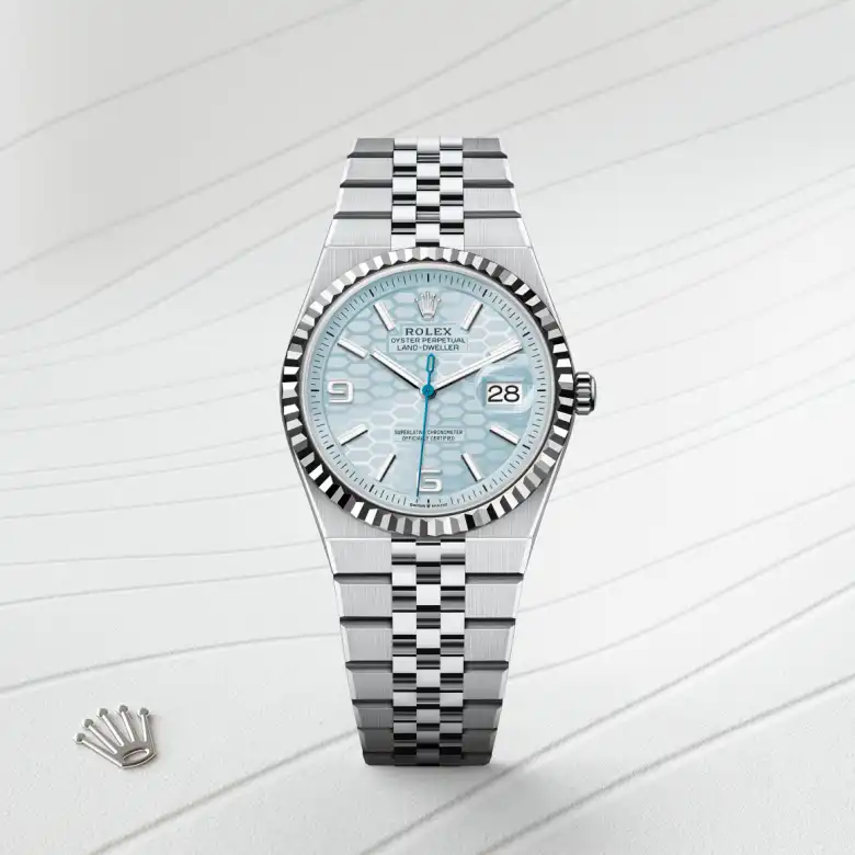 Rolex Land-Dweller 36腕錶鉑金款，M127236-0001 - 永新鐘錶