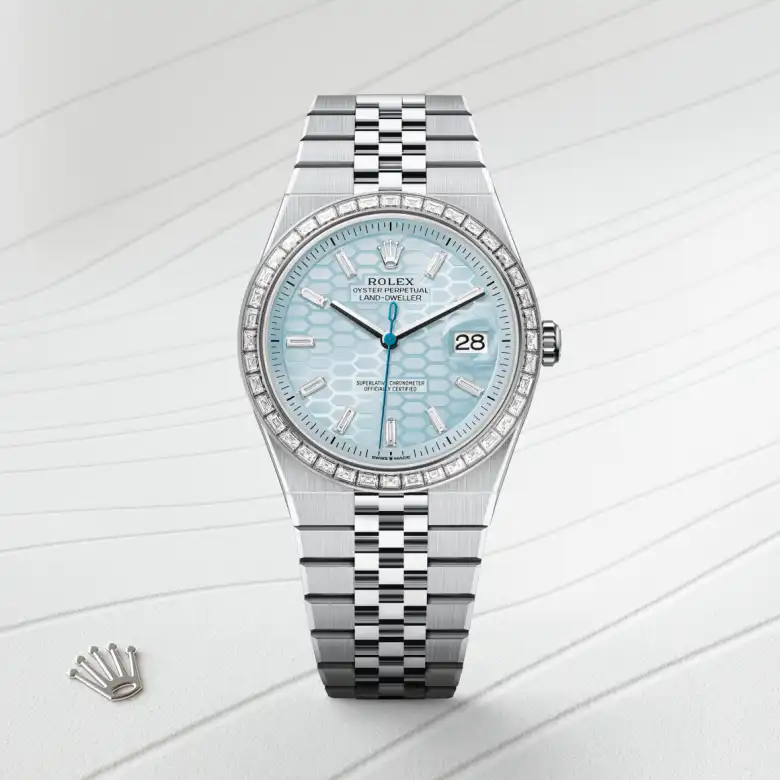 Rolex Land-Dweller 40腕錶鉑金款，M127386TBR-0001 - 永新鐘錶