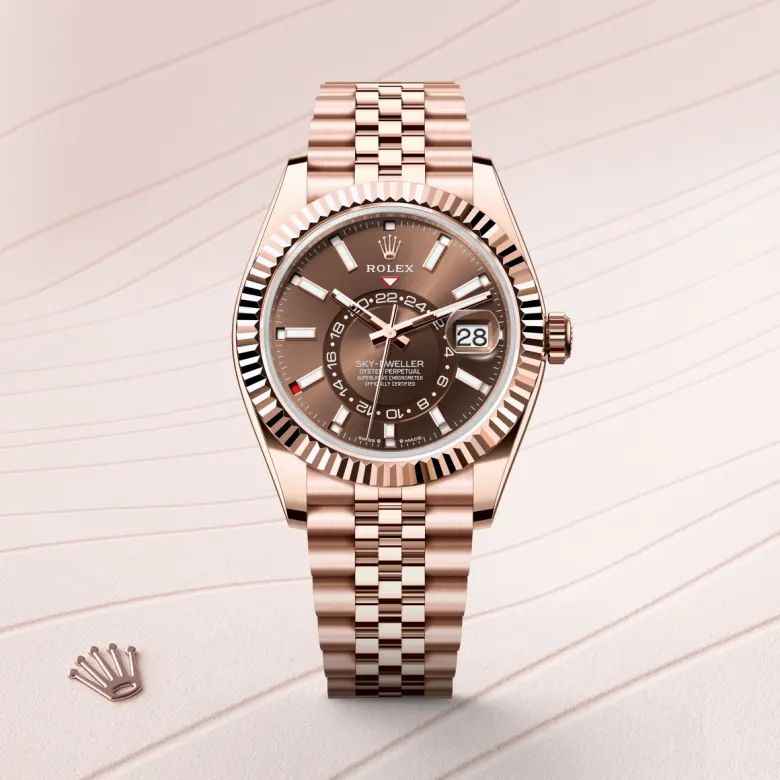 Rolex Sky-Dweller腕錶18K永恒玫瑰金款,M336935-0006 - 永新鐘錶