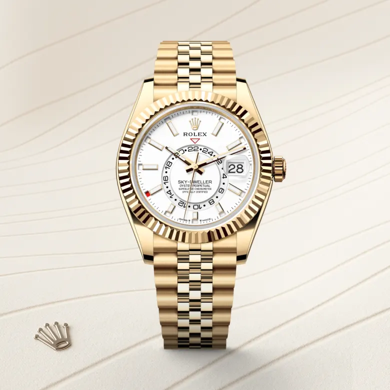 Rolex Sky-Dweller腕錶18K黃金款，M336938-0006 - 永新鐘錶