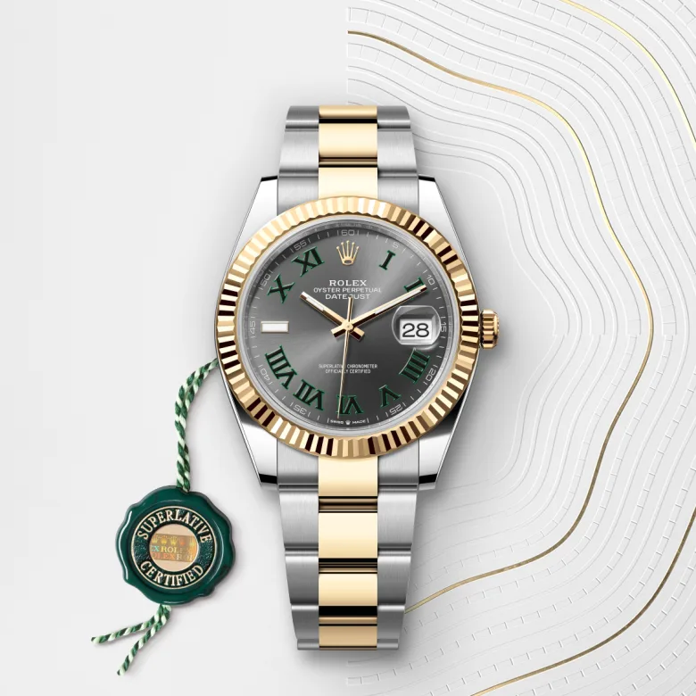 Rolex Datejust 41腕錶黃金鋼(蠔式鋼與黃金的組合)款,M126333-0019 - 永新鐘錶