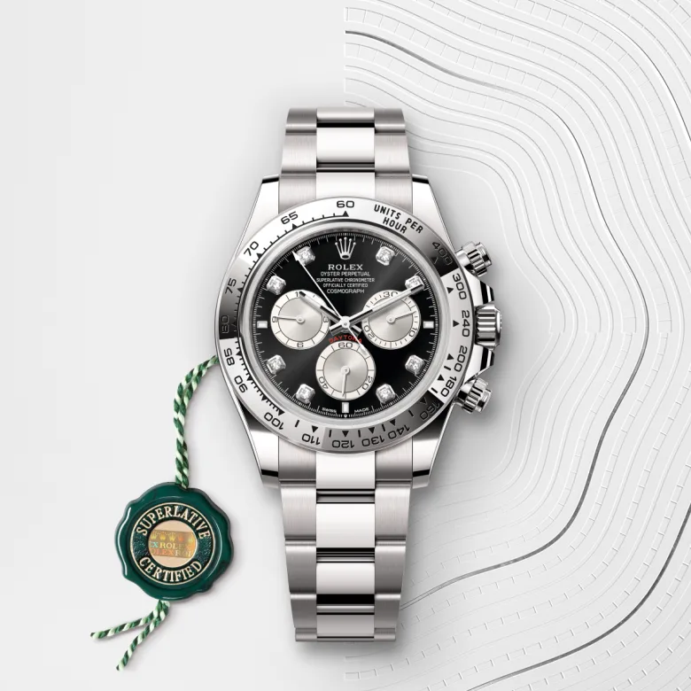 Rolex Cosmograph Daytona腕錶18K白色黃金款，M126509-0002 - 永新鐘錶