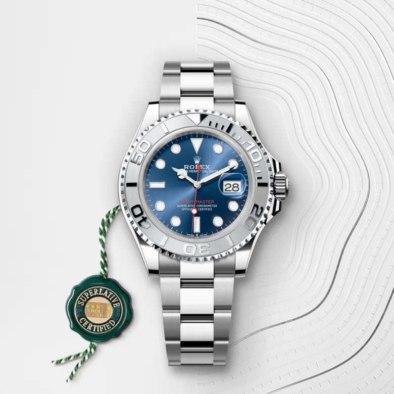 Rolex Yacht-Master 40腕錶鉑金鋼(蠔式鋼與鉑金的組合)款,M126622-0002 - 永新鐘錶