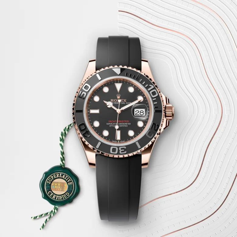 Rolex Yacht-Master 40腕錶18K永恒玫瑰金款，M126655-0002 - 永新鐘錶
