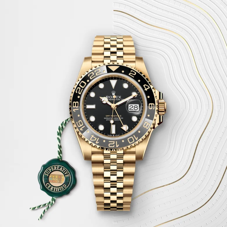 Rolex GMT-Master II腕錶18K黃金款，M126718GRNR-0001 - 永新鐘錶