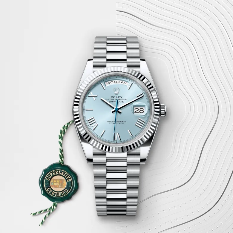 Rolex Day-Date 40腕錶鉑金款,M228236-0012 - 永新鐘錶