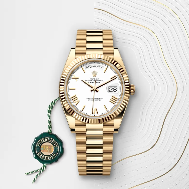 Rolex Day-Date 40腕錶18K黃金款,M228238-0042 - 永新鐘錶