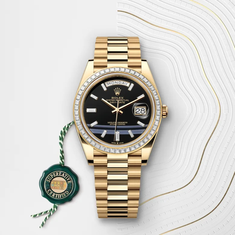 Rolex Day-Date 40腕錶18K黃金款，M228398TBR-0038 - 永新鐘錶