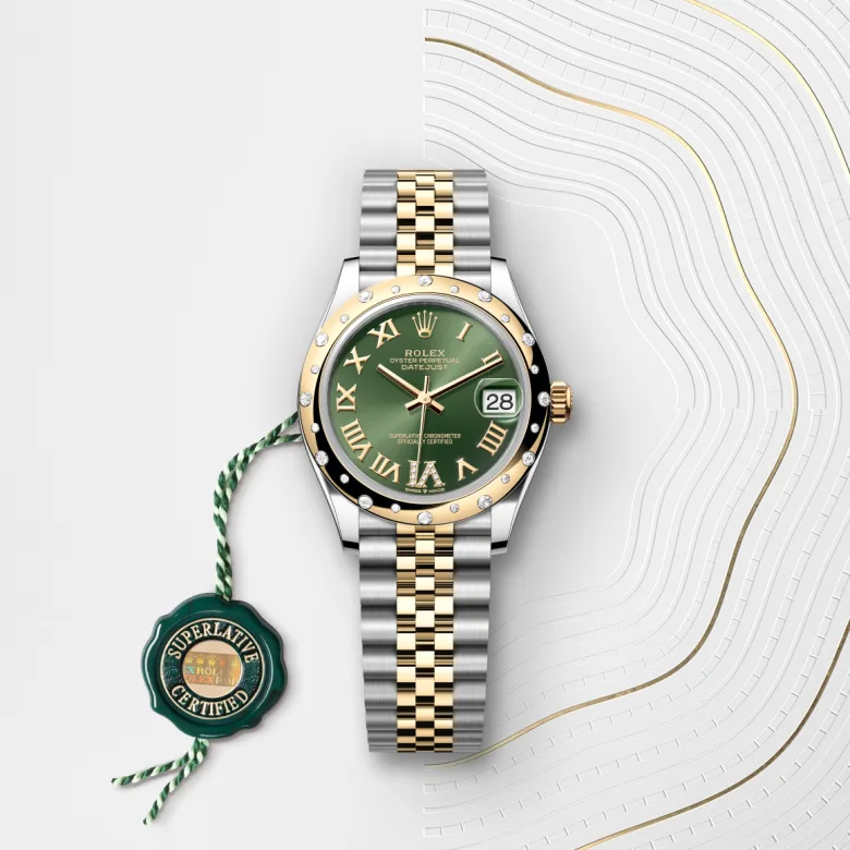 Rolex Datejust 31腕錶黃金鋼（蠔式鋼與黃金的組合）款，M278343RBR-0016 - 永新鐘錶