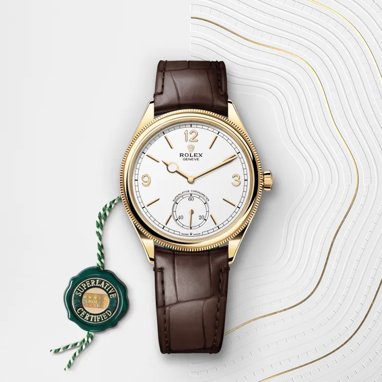 Rolex 1908腕錶18K黃金款，M52508-0006 - 永新鐘錶