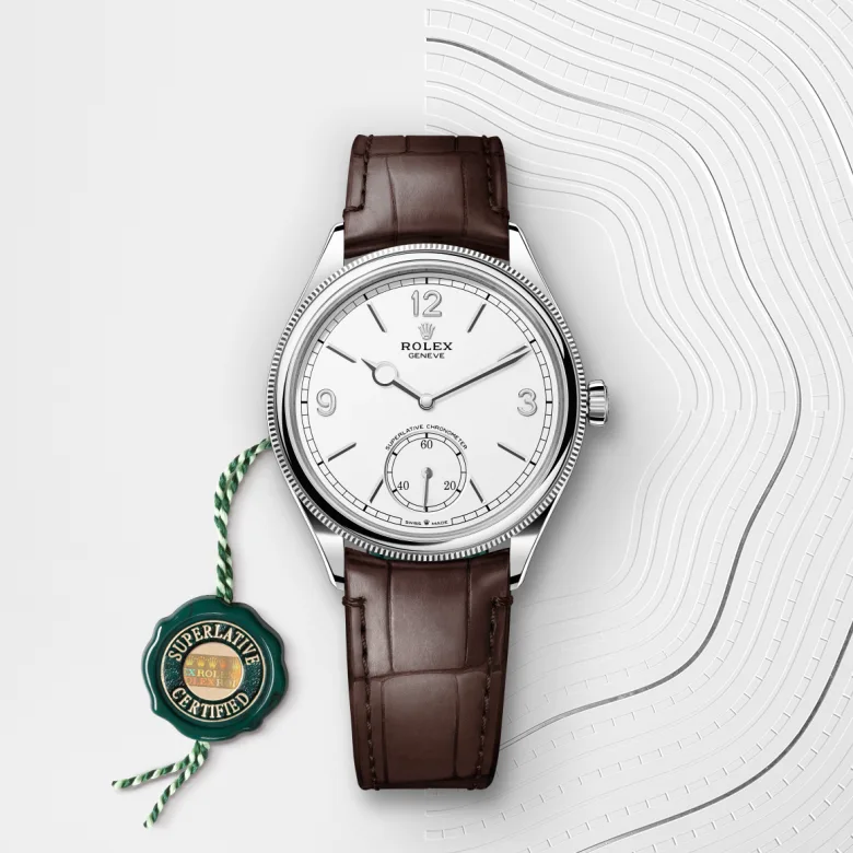 Rolex 1908腕錶18K白色黃金款，M52509-0006 - 永新鐘錶