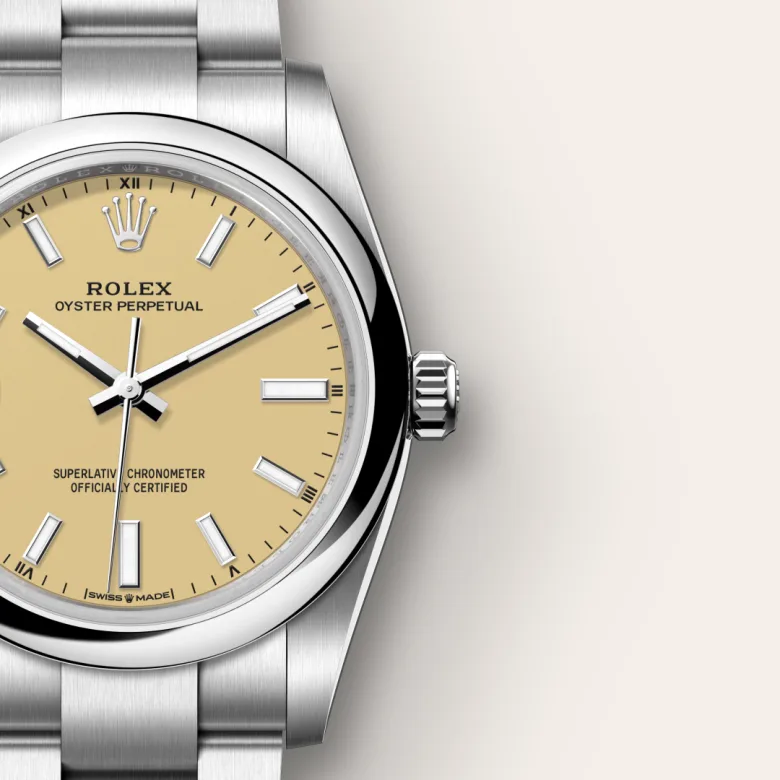 Rolex Oyster Perpetual 34腕錶蠔式鋼款，M124200-0007 - 永新鐘錶