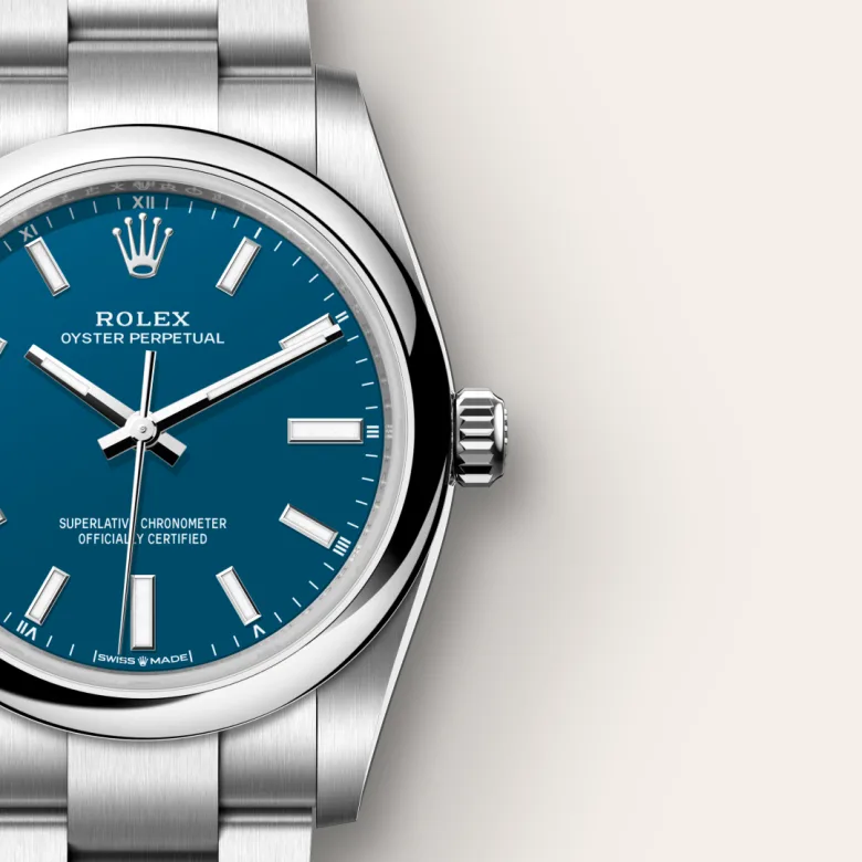 Rolex Oyster Perpetual 34腕錶蠔式鋼款，M124200-0011 - 永新鐘錶