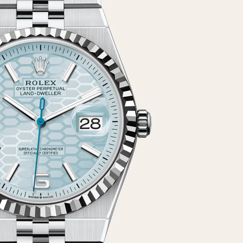Rolex Land-Dweller 36腕錶鉑金款，M127236-0001 - 永新鐘錶