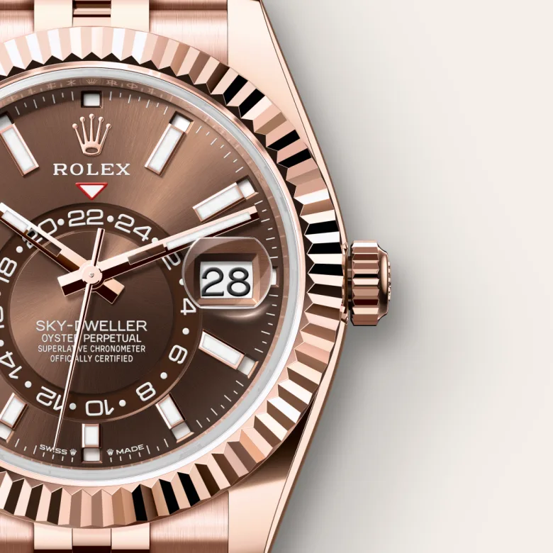 Rolex Sky-Dweller腕錶18K永恒玫瑰金款,M336935-0006 - 永新鐘錶