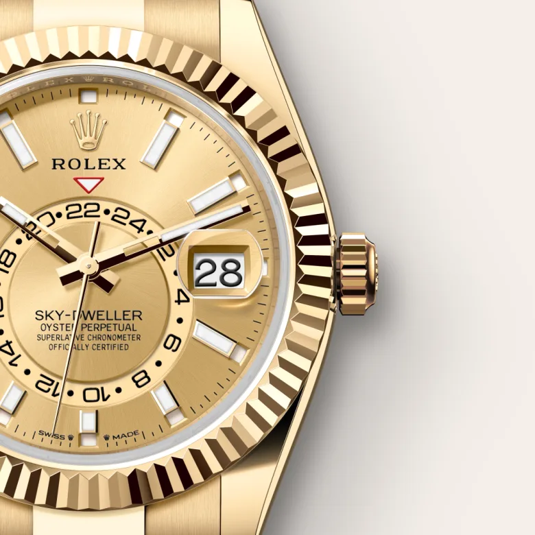 Rolex Sky-Dweller腕錶18K黃金款,M336938-0001 - 永新鐘錶