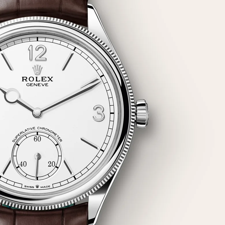 Rolex 1908腕錶18K白色黃金款，M52509-0006 - 永新鐘錶