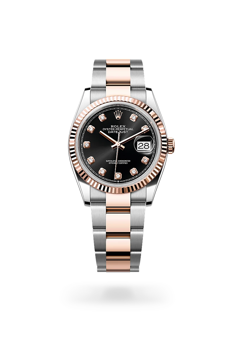 Rolex Datejust 36腕錶永恒玫瑰金鋼（蠔式鋼與永恒玫瑰金的組合）款，M126231-0020 - 永新鐘錶