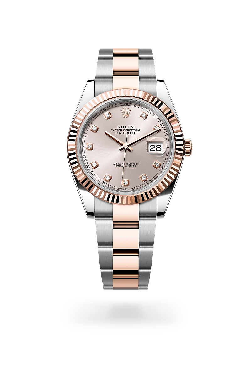 Rolex Datejust 41腕錶永恒玫瑰金鋼（蠔式鋼與永恒玫瑰金的組合）款，M126331-0007 - 永新鐘錶