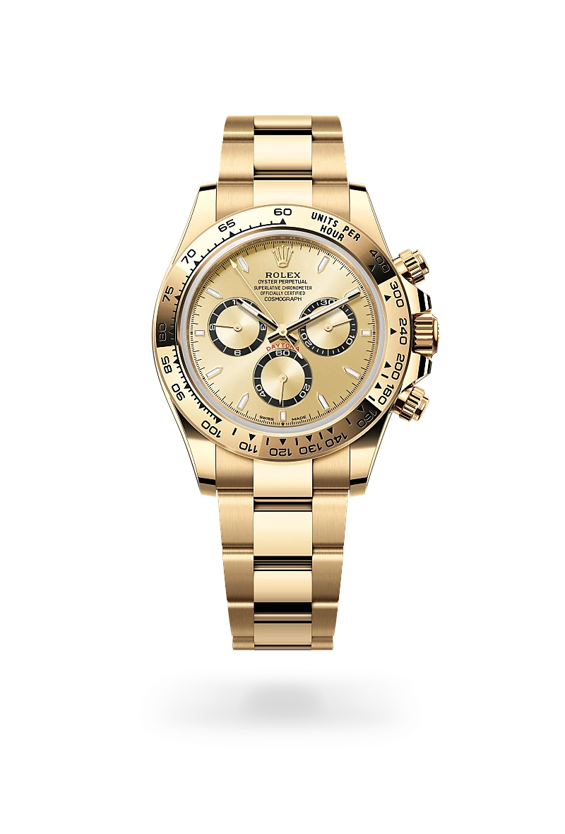 Rolex Cosmograph Daytona腕錶18K黃金款，M126508-0005 - 永新鐘錶