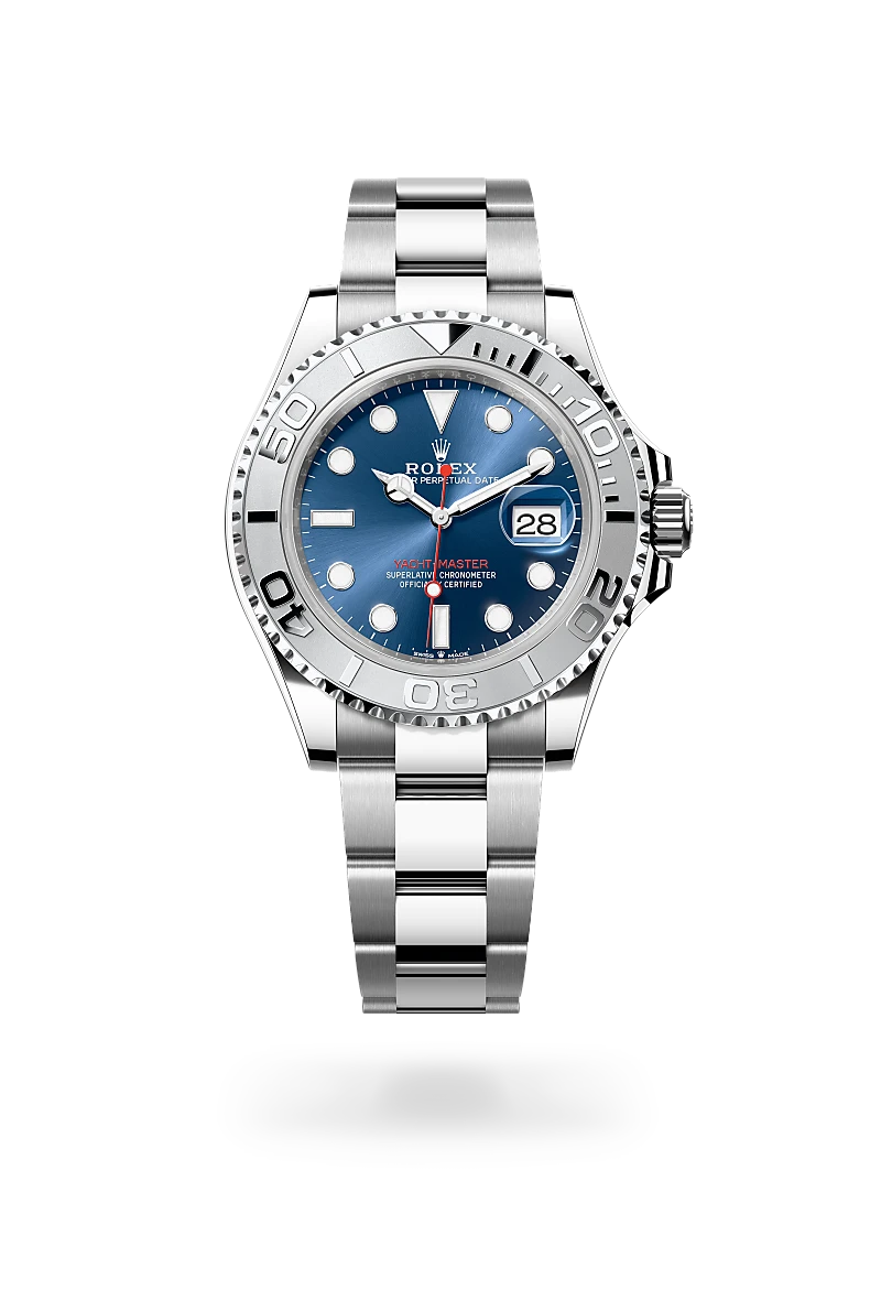 Rolex Yacht-Master 40腕錶鉑金鋼（蠔式鋼與鉑金的組合）款，M126622-0002 - 永新鐘錶