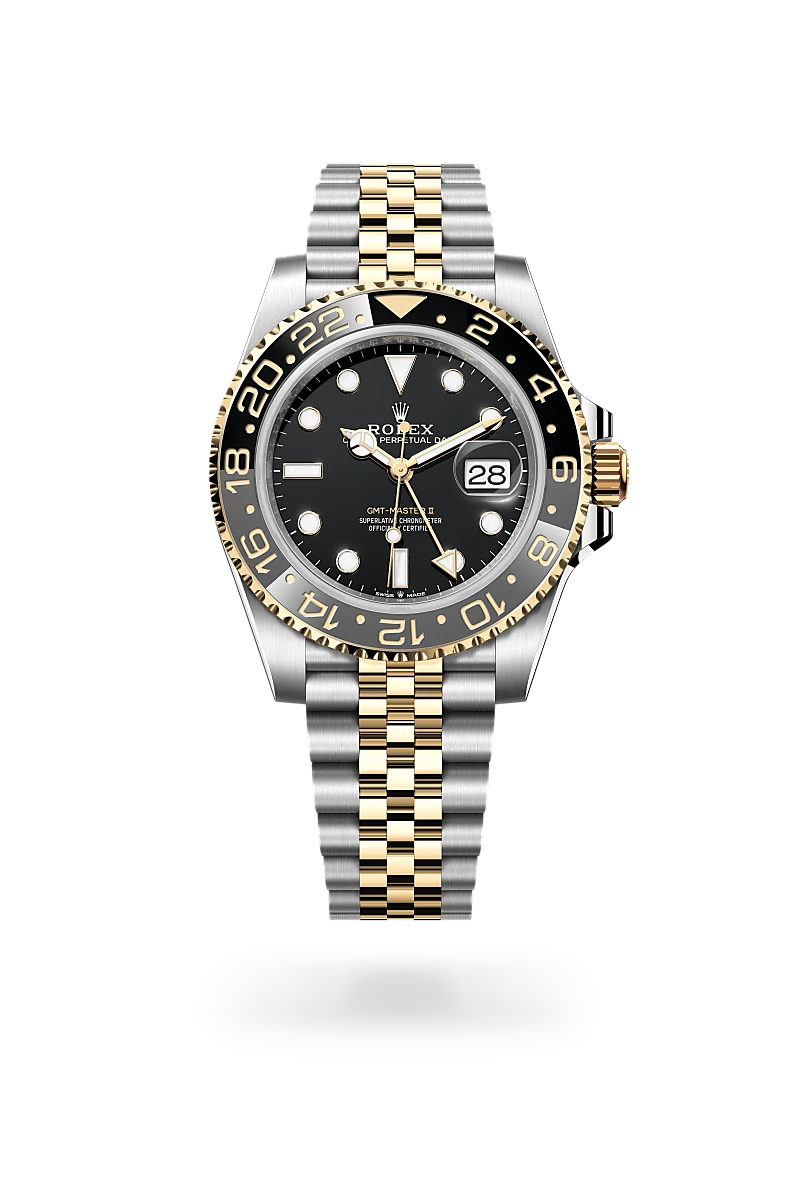 Rolex GMT-Master II 腕錶 蠔式，40毫米，黃金及蠔式鋼，M126713GRNR-0001 - 永新鐘錶