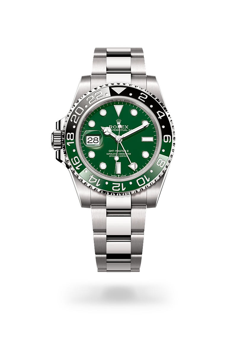 Rolex GMT-Master II 腕錶 蠔式，40毫米，白色黃金，M126729VTNR-0001 - 永新鐘錶