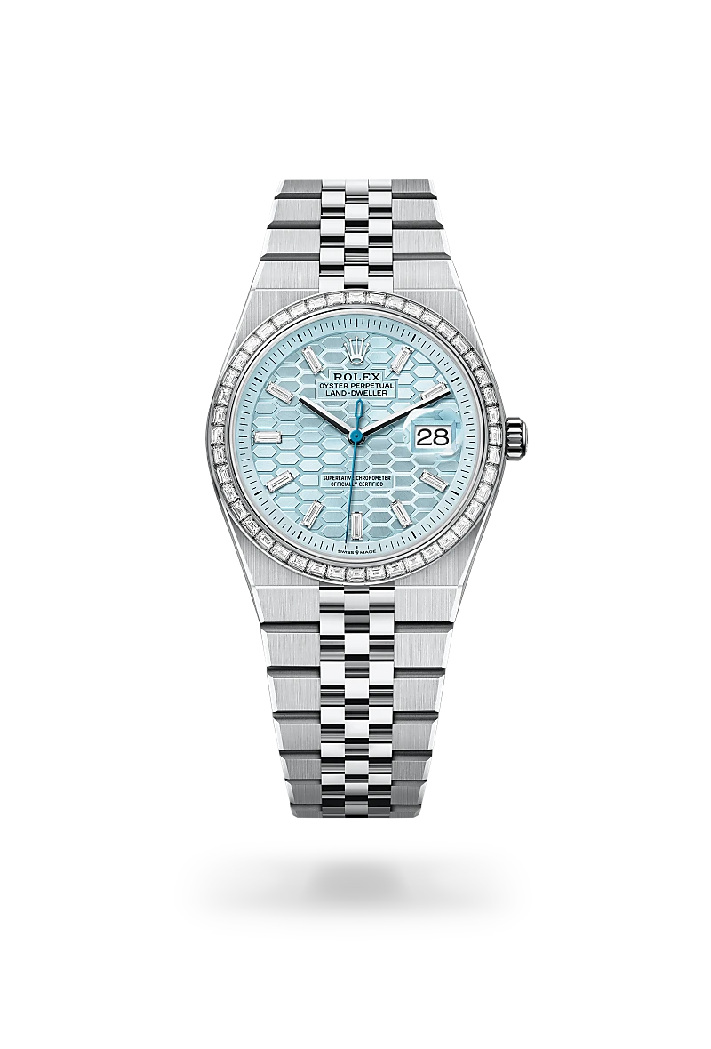 Rolex Land-Dweller 36腕錶鉑金款，M127286TBR-0001 - 永新鐘錶