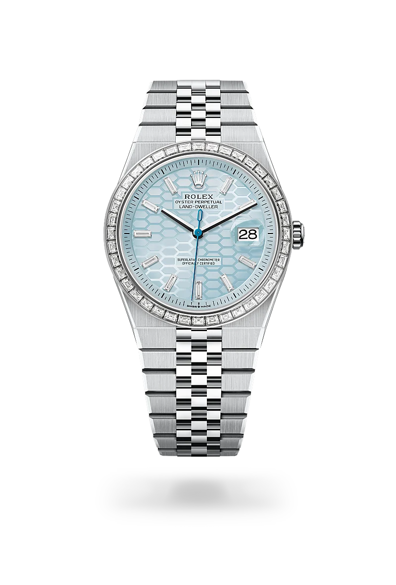 Rolex Land-Dweller 40腕錶鉑金款，M127386TBR-0001 - 永新鐘錶