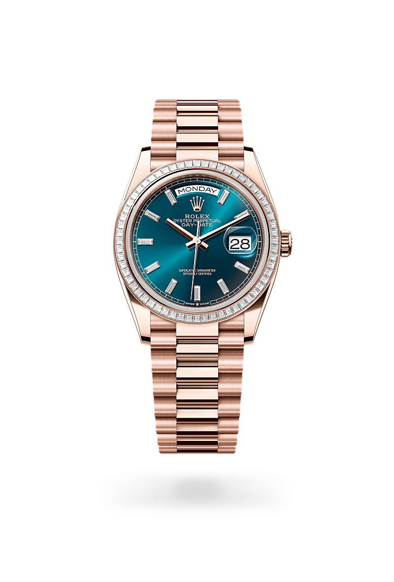 Rolex Day-Date 36腕錶18K永恒玫瑰金款，M128395TBR-0032 - 永新鐘錶