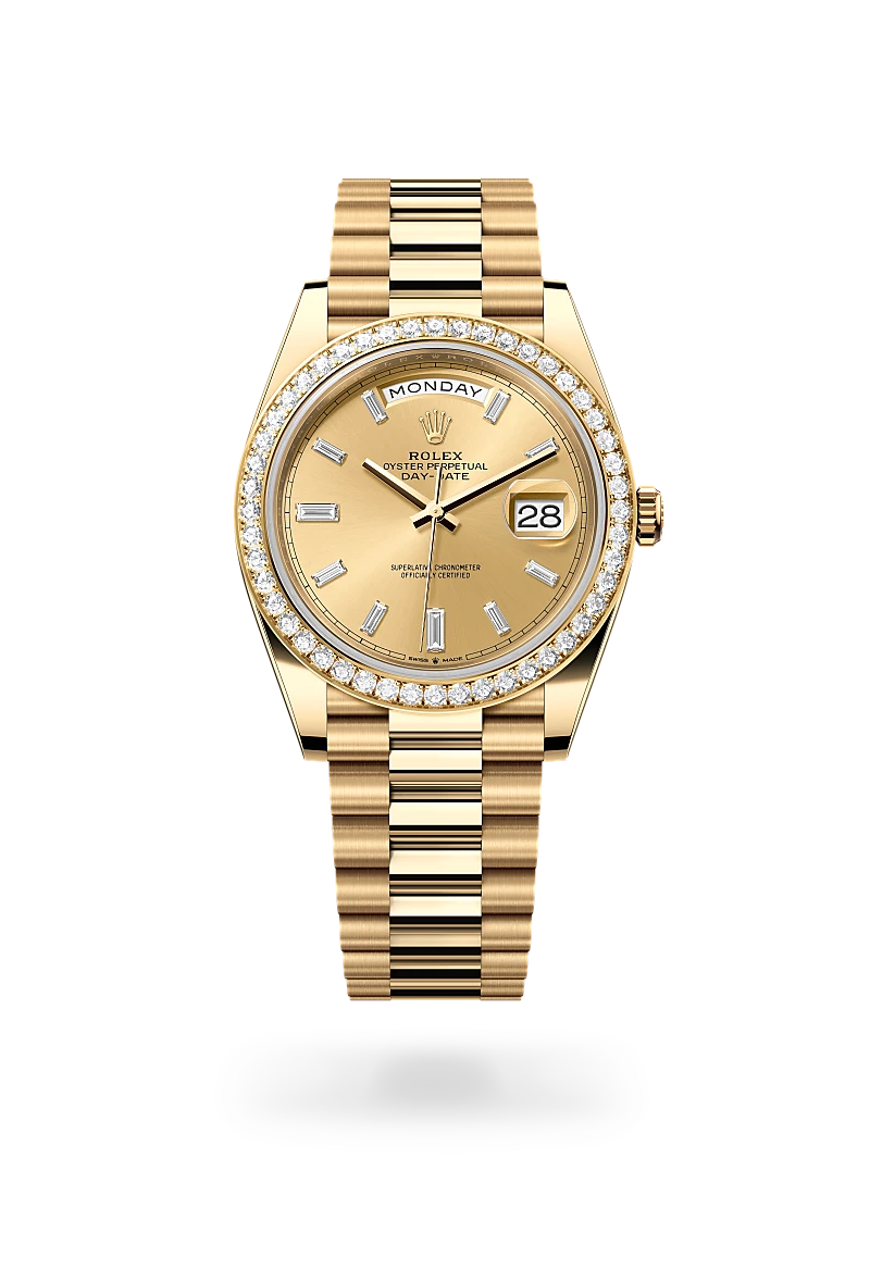 Rolex Day-Date 40腕錶18K黃金款，M228348RBR-0002 - 永新鐘錶