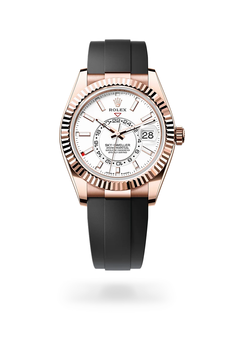 Rolex Sky-Dweller腕錶18K永恒玫瑰金款，M336235-0003 - 永新鐘錶