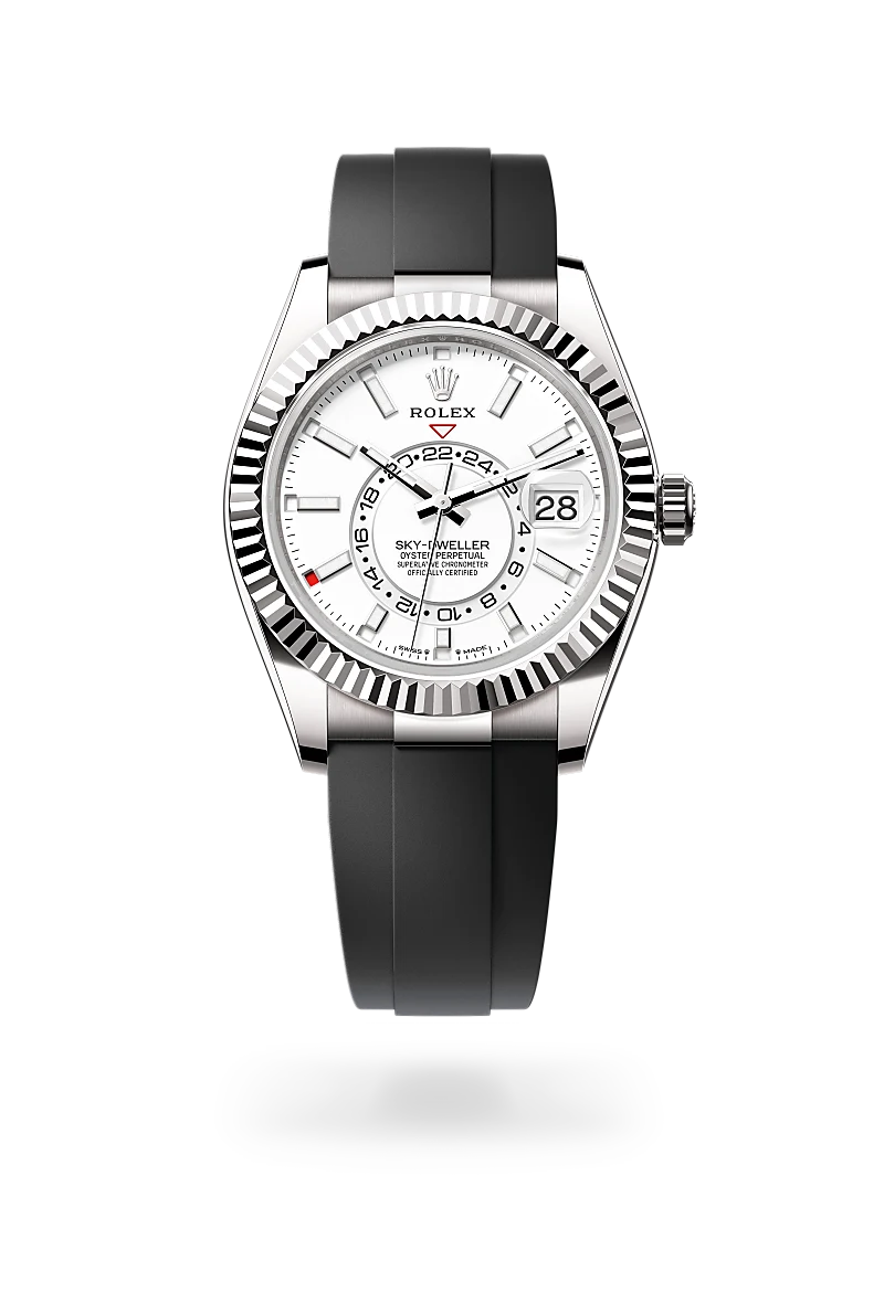 Rolex Sky-Dweller腕錶18K白色黃金款，M336239-0003 - 永新鐘錶