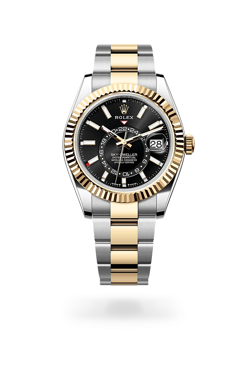 Rolex Sky-Dweller腕錶黃金鋼（蠔式鋼與黃金的組合）款，M336933-0003 - 永新鐘錶