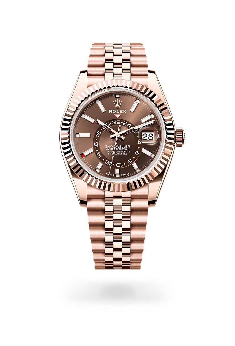 Rolex Sky-Dweller腕錶18K永恒玫瑰金款，M336935-0006 - 永新鐘錶