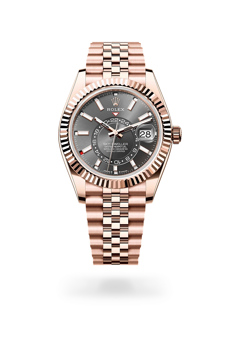 Rolex Sky-Dweller 腕錶 蠔式，42毫米，永恒玫瑰金，M336935-0008 - 永新鐘錶